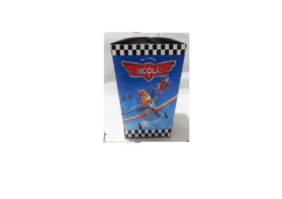 CAJA POCHOCLERA X 8 AVIONES - ARGOS